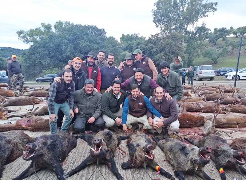 Monteria en La Aljabara de Spínola