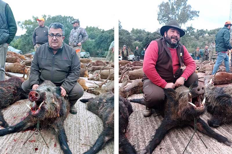 Resultado Montería La Aljabara de Spínola 2022 Cinegética Cordobesa