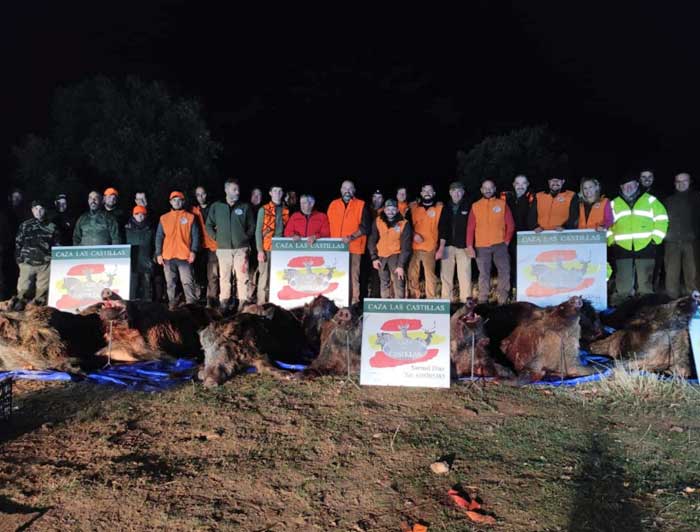 Resultado Montería La Mata de Pedro 2022 Caza las Castillas