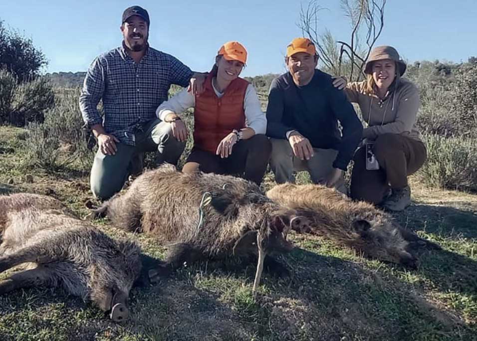 Resultado Montería Barrantes 2021 Cinegética Alcántara