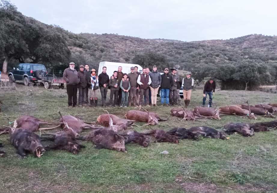 Resultado Montería Corrales 2021 Monteros de Encinasola