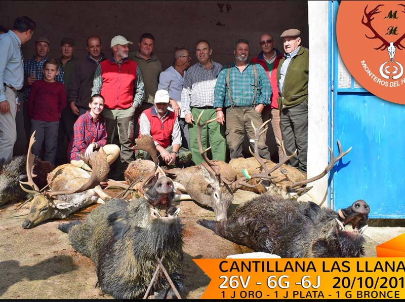 Resultado Montería Cantillana 2018 Monteros del Hito