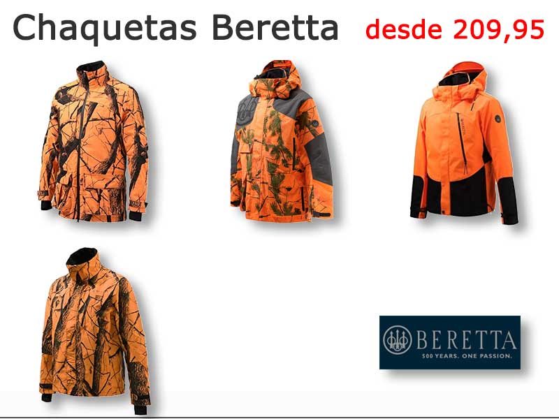 Chaqueta Caza Beretta Naranja