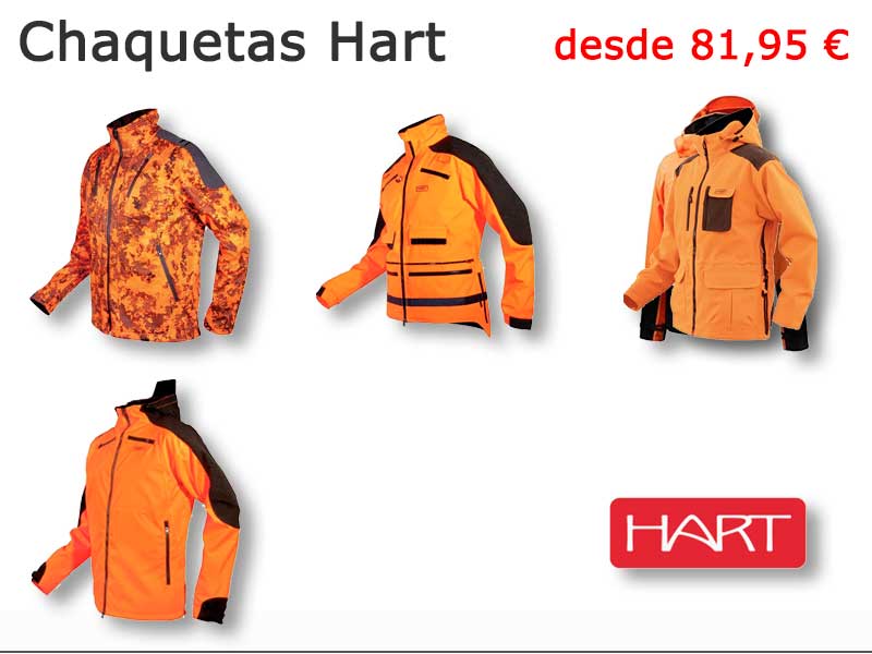 Chaqueta Caza Hart Naranja