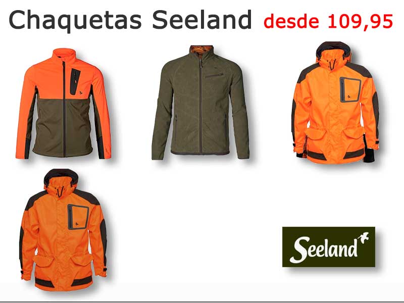 Chaqueta Caza Seeland Naranja