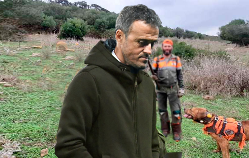 Sorpresa en el mundo de la caza por las declaraciones de Luis Enrique