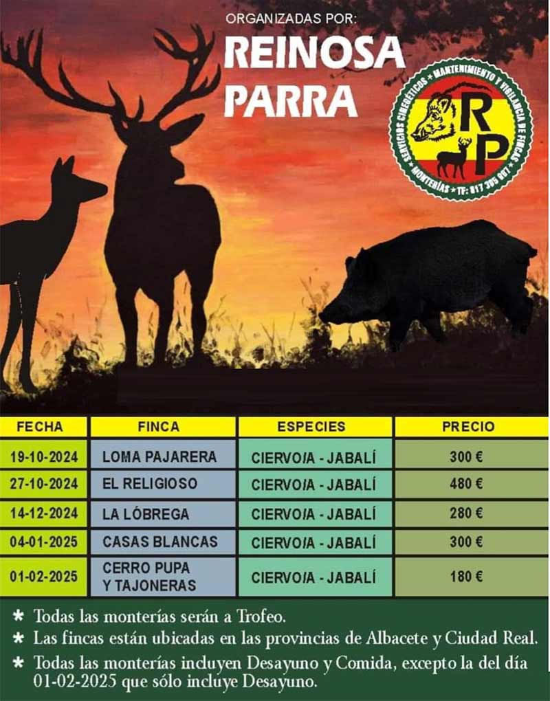 Programa Monterías Guadalcazal