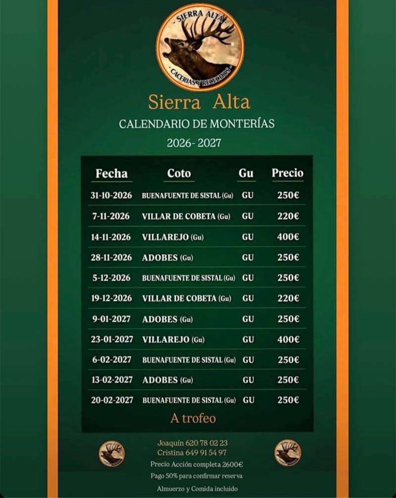 Programa Monterias Sierra Alta