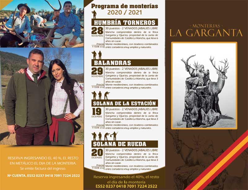 Programa Monterías La Garganta