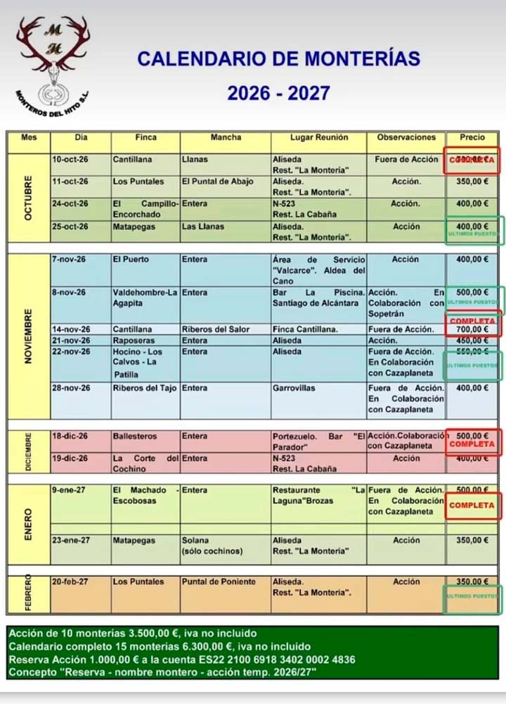 Programa Monteros del Hito